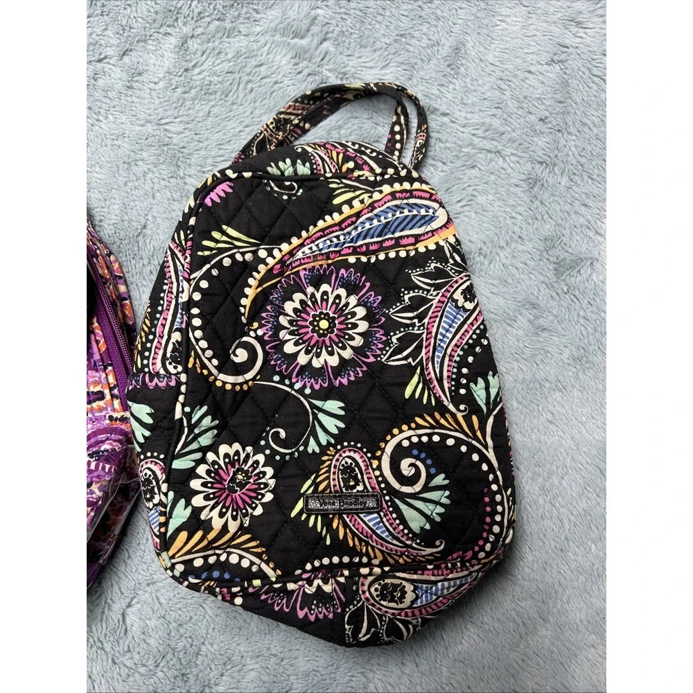 Vera Bradley Lunch Bags Lot Of‎ 2 Multicolor School Work